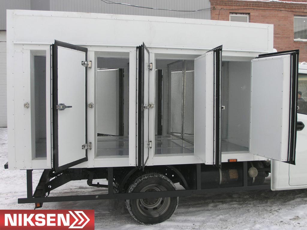 Кузов изотермический «NIKSEN» для перевозки продуктов при глубокой заморозке